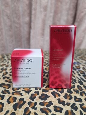 Shiseido Essential Energy Hydrating Cream & Ultimune Red Duo